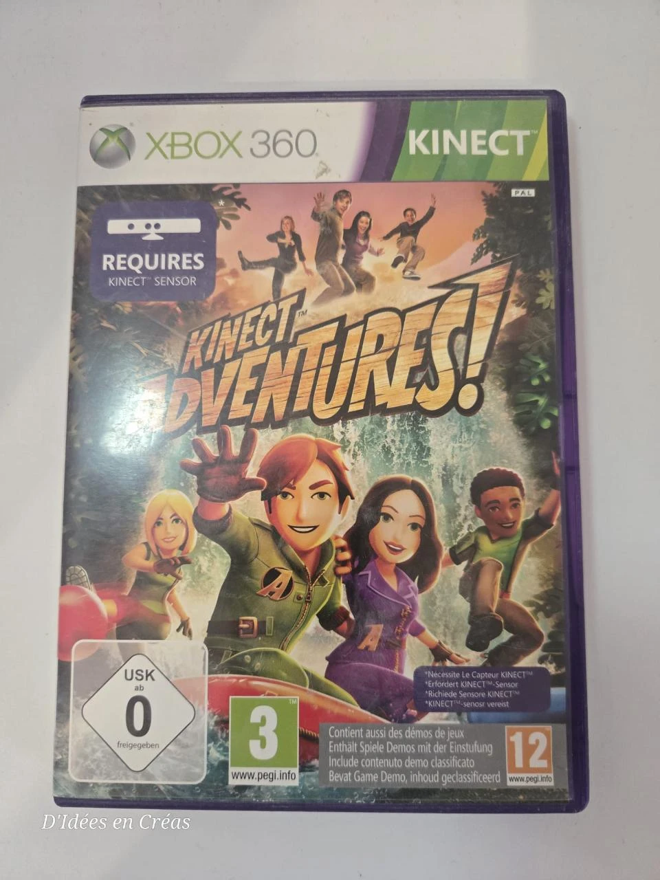 Kinect Adventures - Xbox 360 - Complet avec notice - Fonctionne avec Kinect
